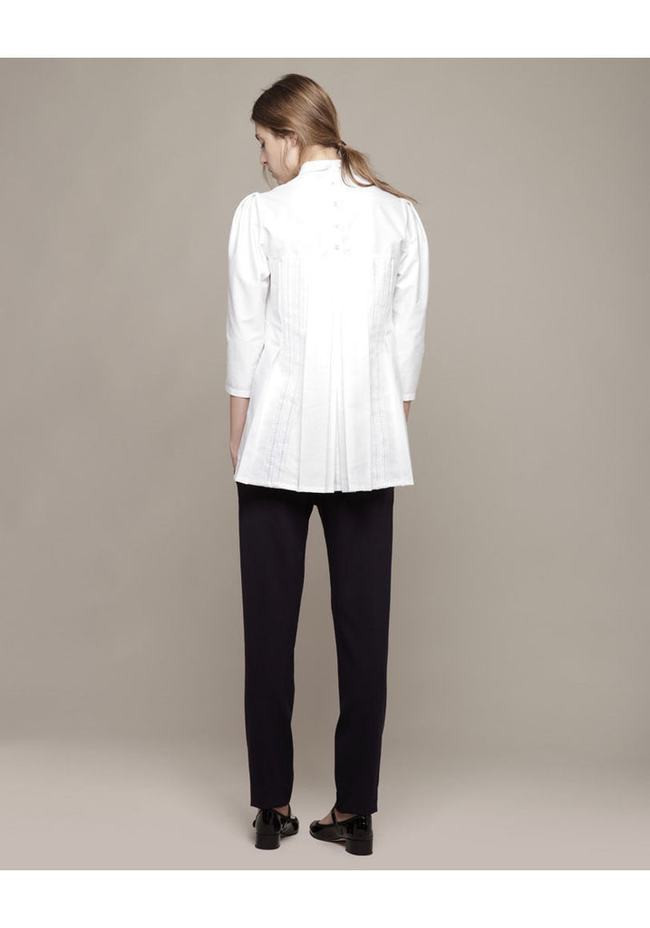 Eva 70 Top with Pleats