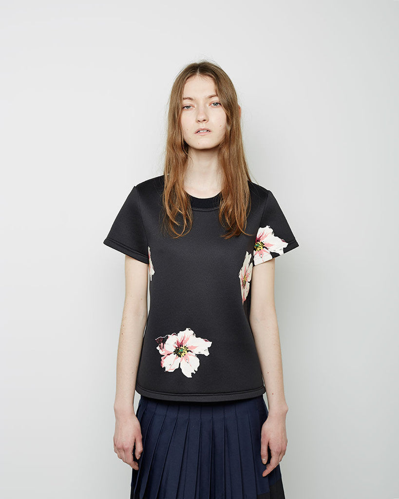 James Dean Floral Neoprene T-shirt