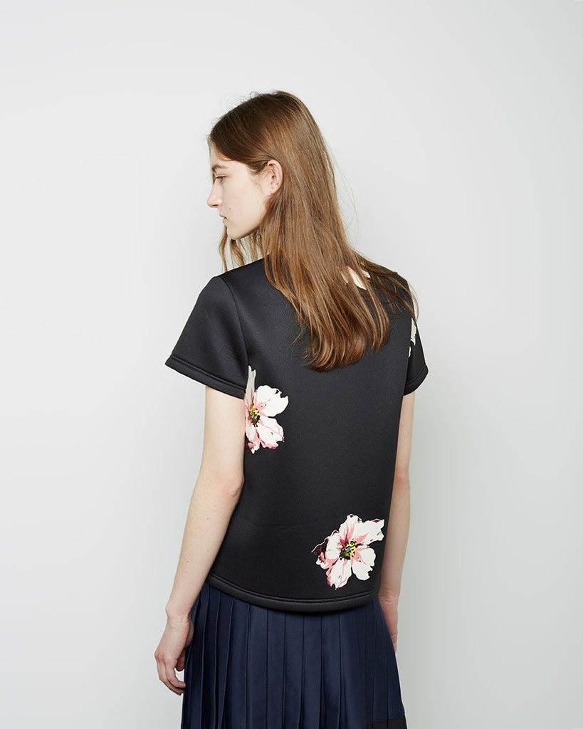 James Dean Floral Neoprene T-shirt