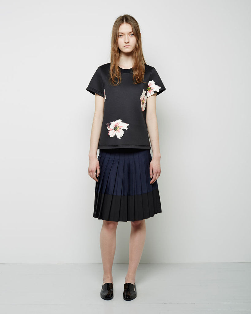 James Dean Floral Neoprene T-shirt