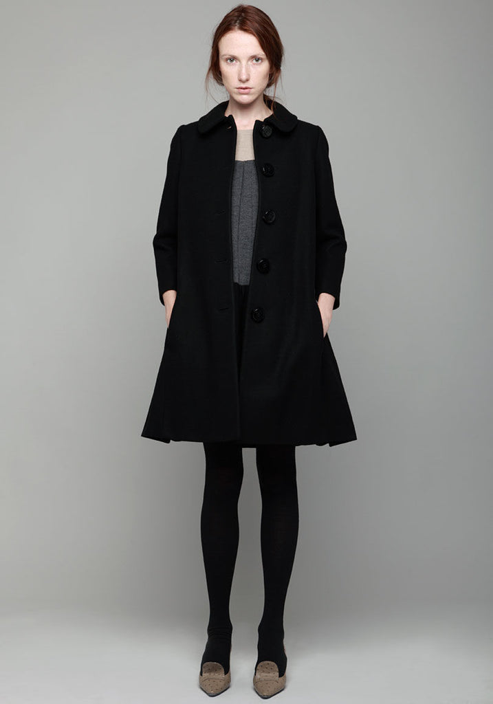 Peter Pan Collar Coat