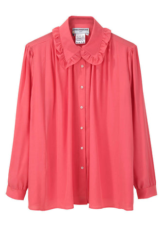 Ruffle Collar Blouse
