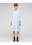 Ruffle Collar Shirtdress