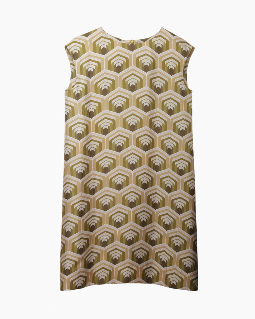 Stendhal Printed Silk Dress