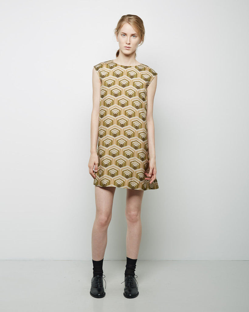 Stendhal Printed Silk Dress