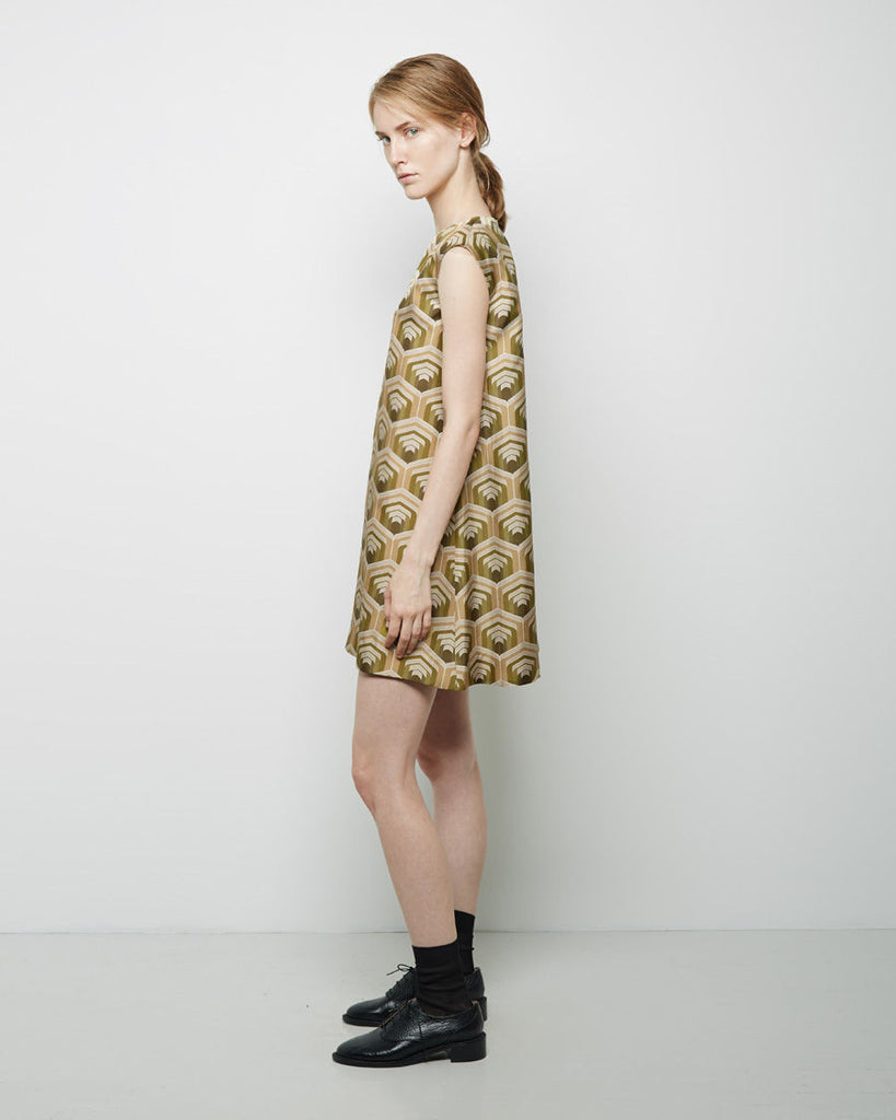 Stendhal Printed Silk Dress