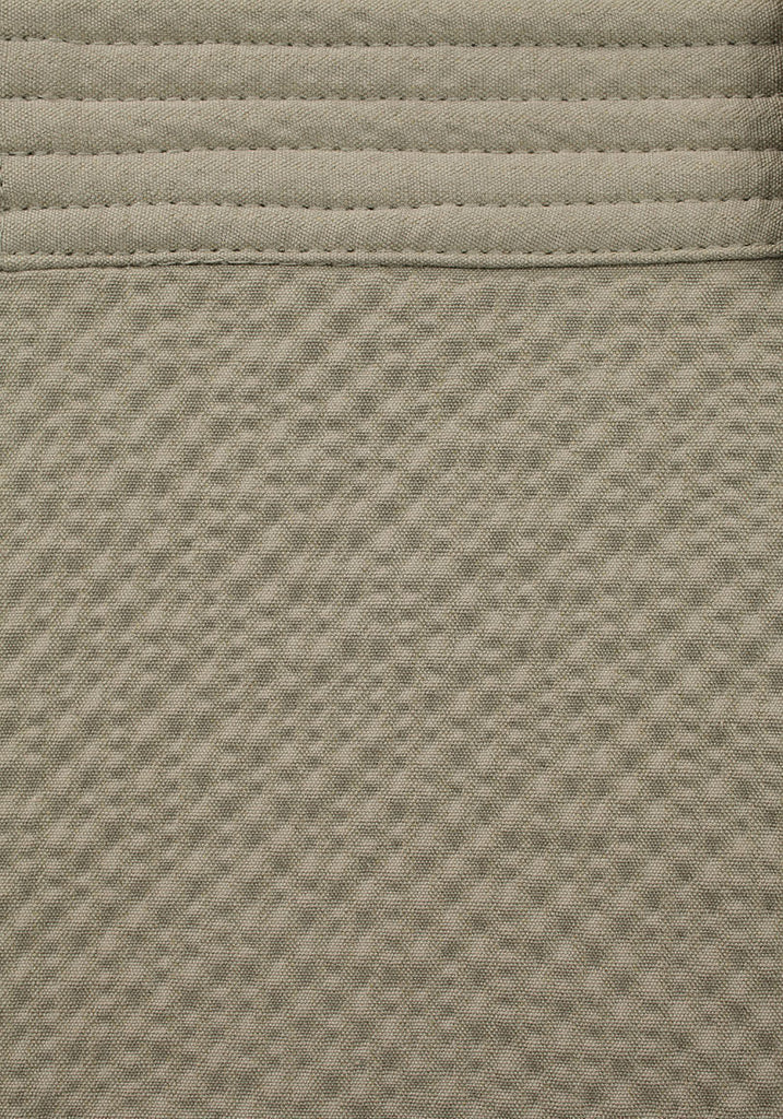 Folded Seersucker Short