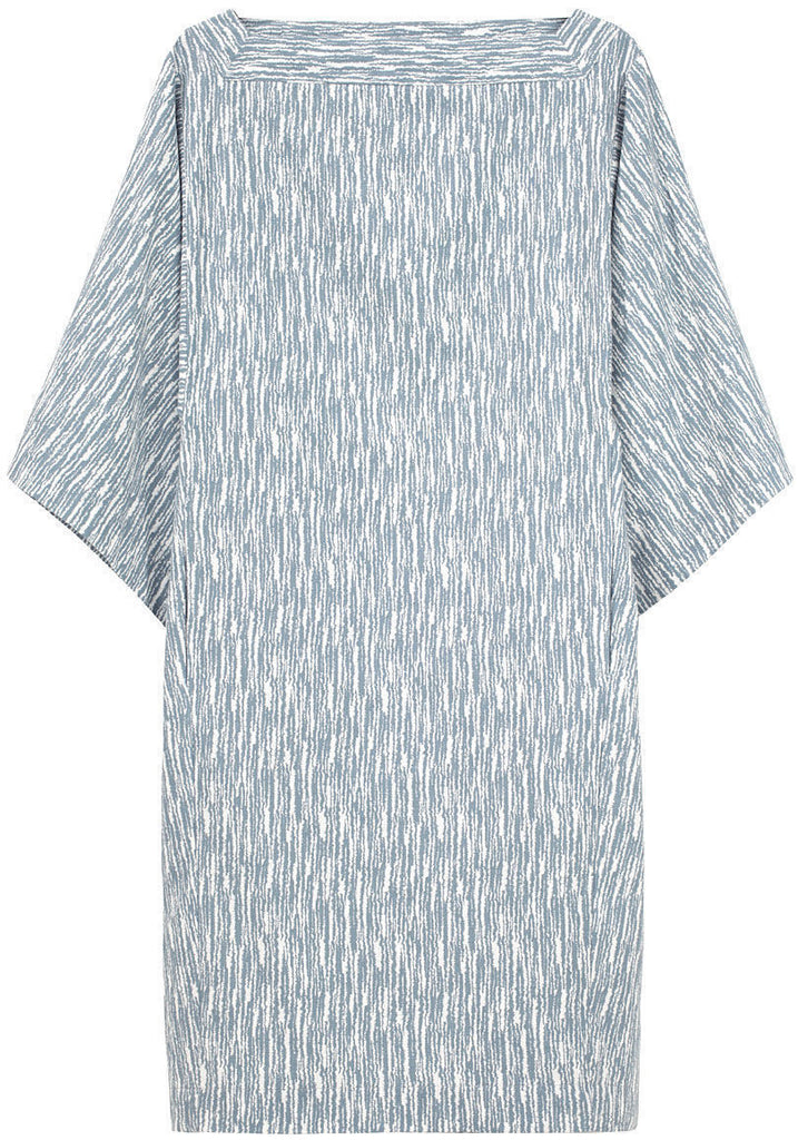 Seersucker Loose Dress