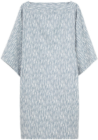 Seersucker Loose Dress