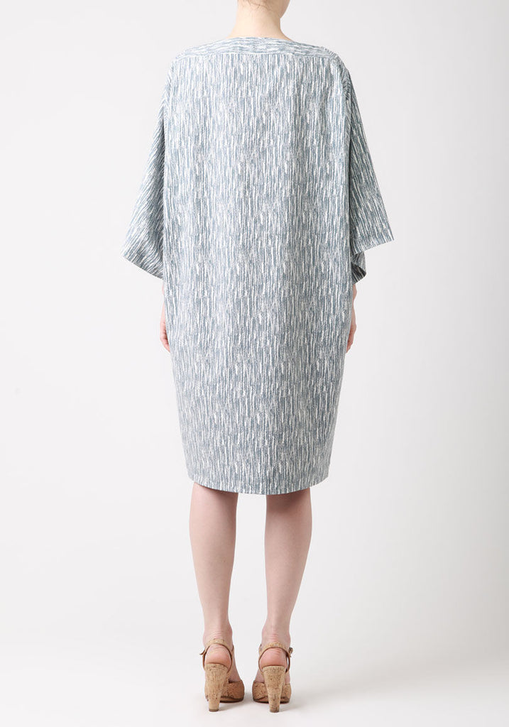 Seersucker Loose Dress