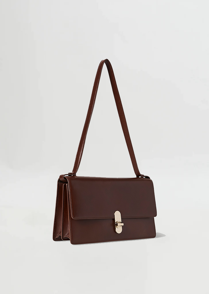 Clea Handbag — Cognac
