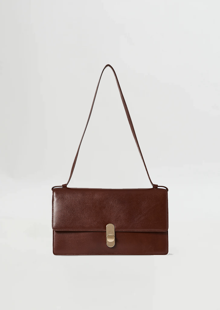 Clea Handbag — Cognac