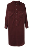 Corduroy Shirt-Dress