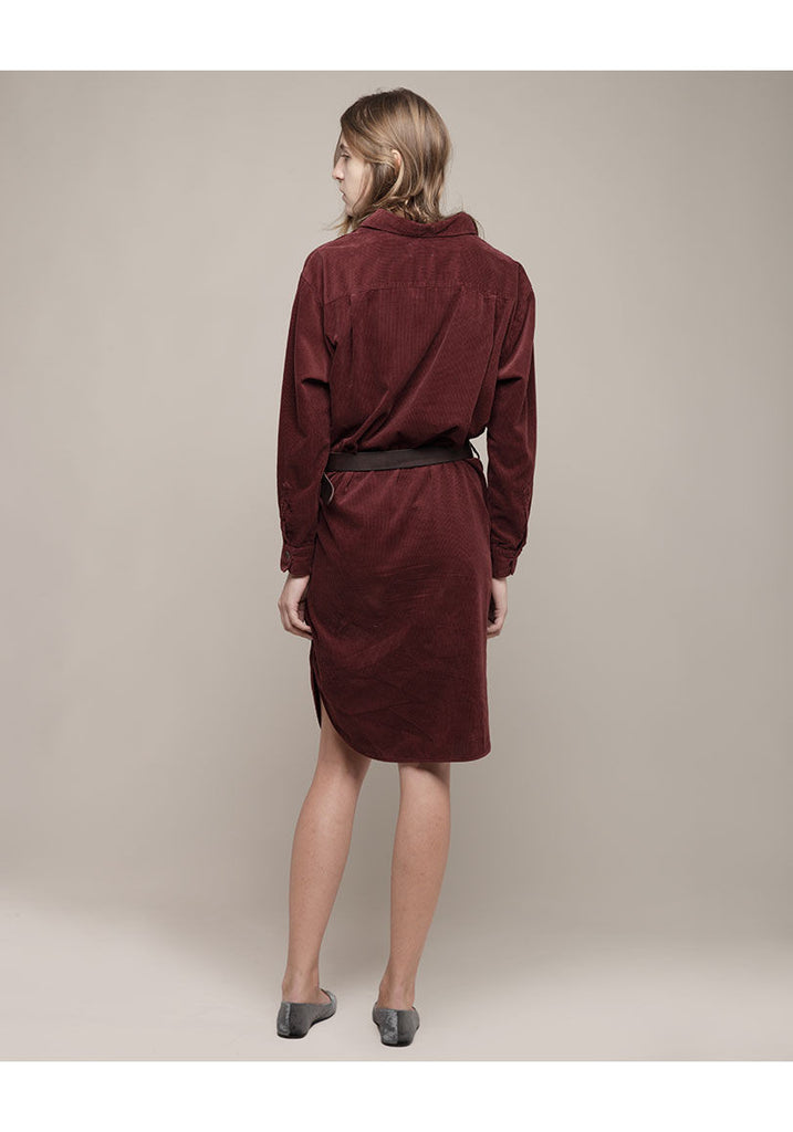 Corduroy Shirt-Dress
