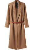 Open Coat w/Belt