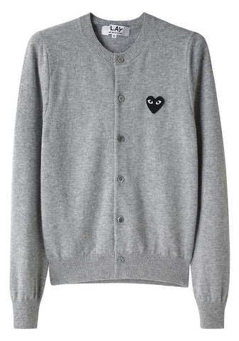 Black Emblem Cardigan