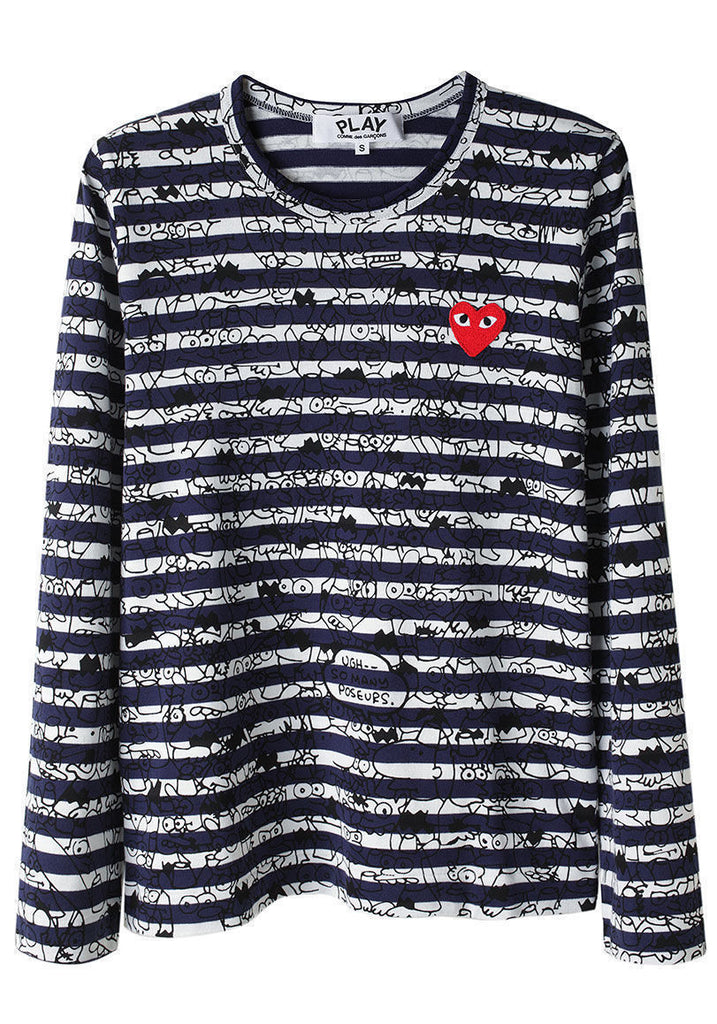 Border Print T-Shirt