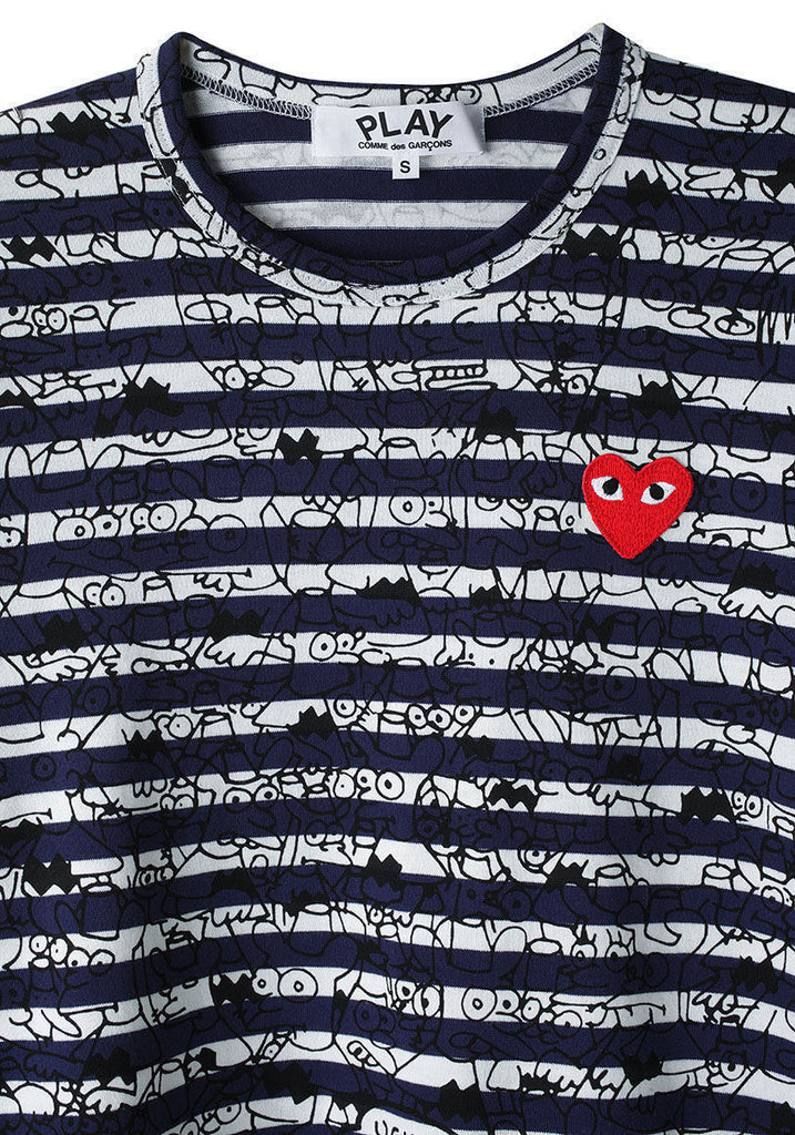 Border Print T-Shirt