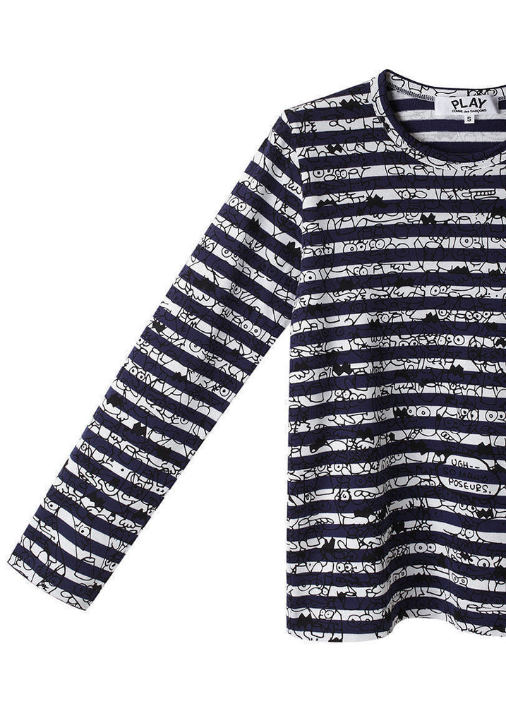 Border Print T-Shirt