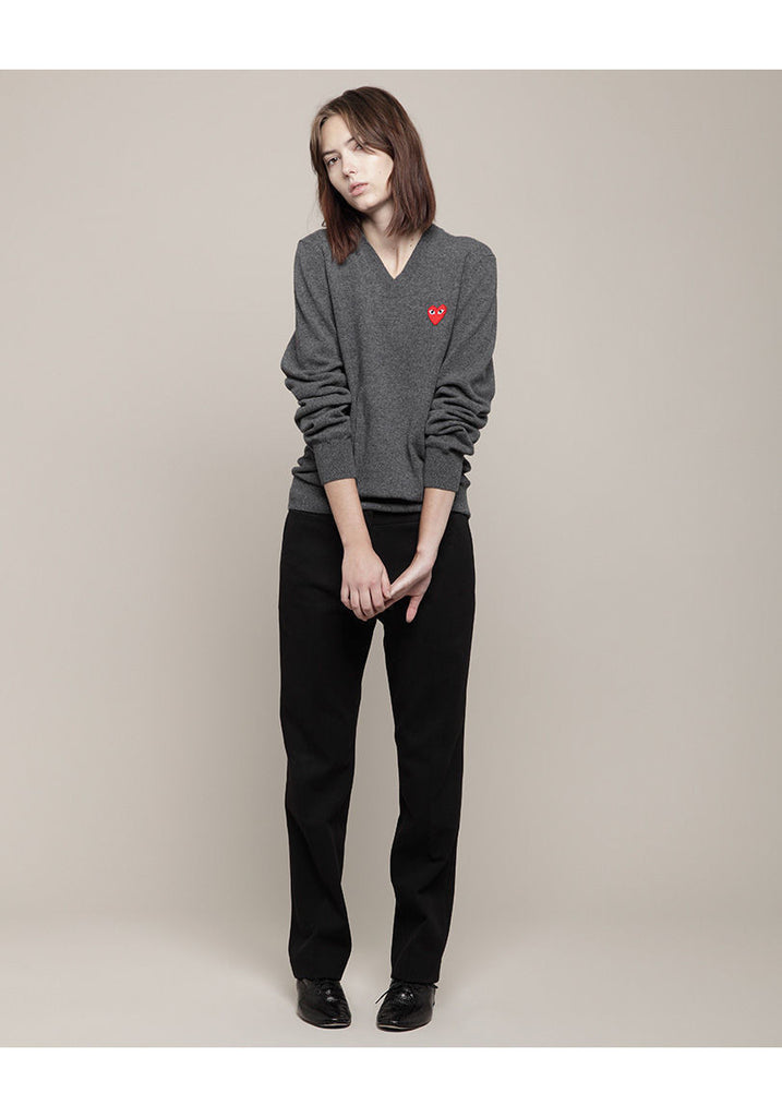 Men's Red Emblem Sweater