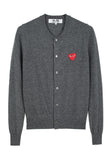 Red Emblem Cardigan