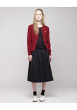 Red Emblem Cardigan