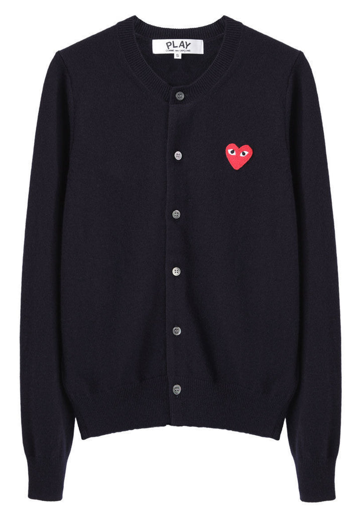 Red Emblem Cardigan