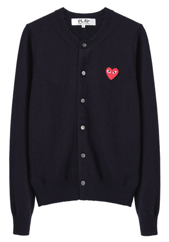 Red Emblem Cardigan