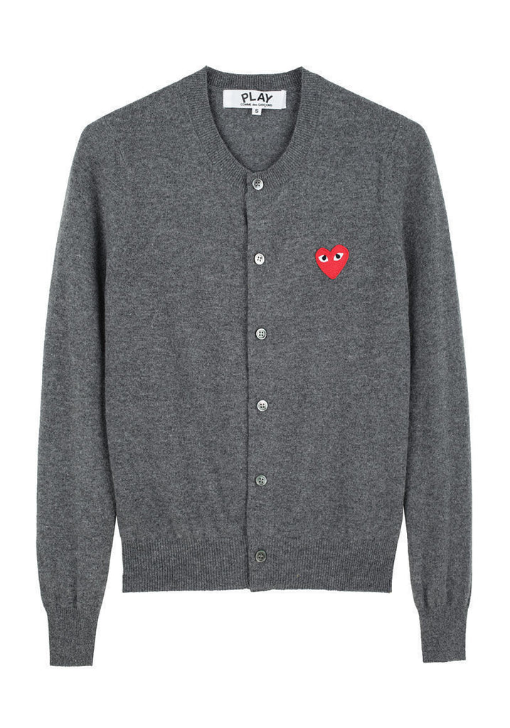 Red Emblem Cardigan