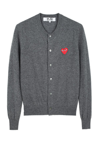 Red Emblem Cardigan