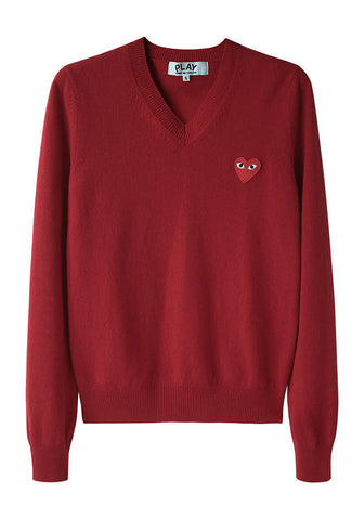 Red Emblem Sweater