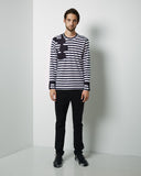 Striped Geometric T-Shirt