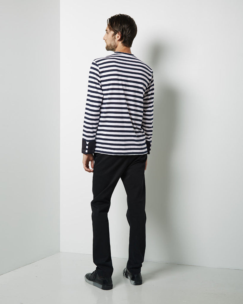 Striped Geometric T-Shirt