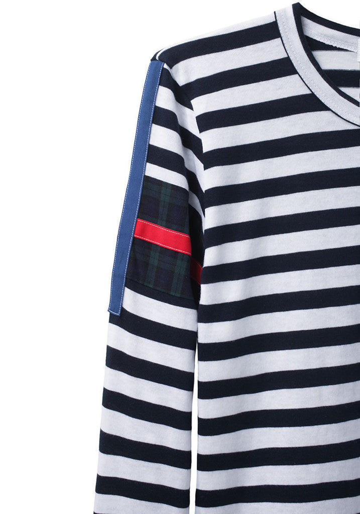 Tartan Striped T-Shirt