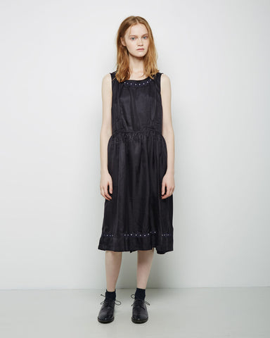 Embroidered Sleeveless Dress