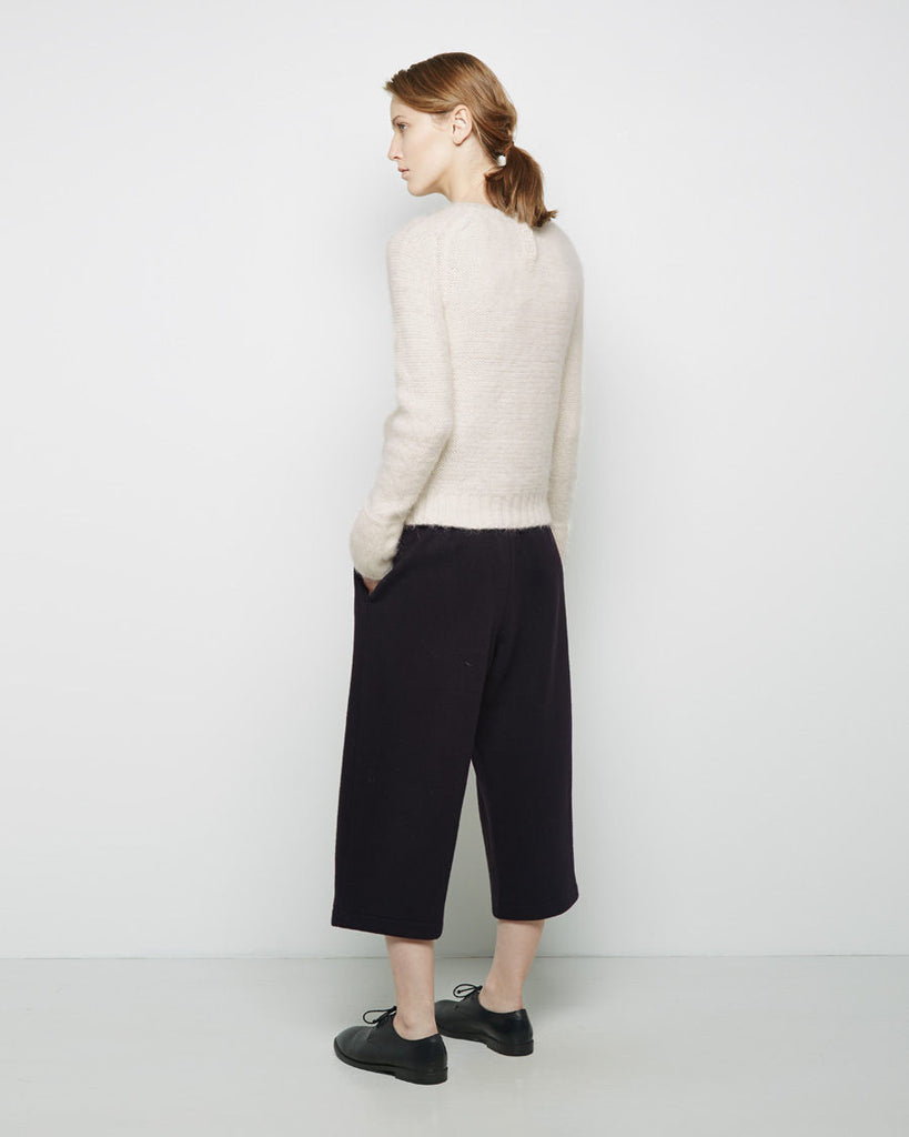 Wool Flannel Drawstring Pant