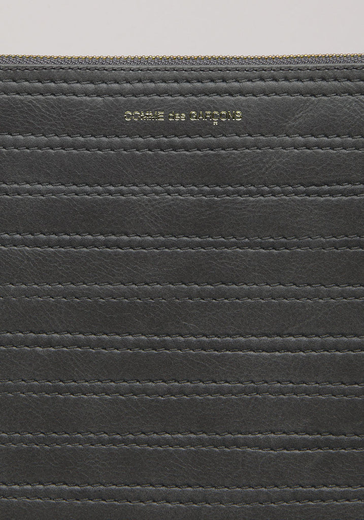 Embossed Zip Pouch