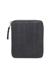 Embossed Zip Wallet