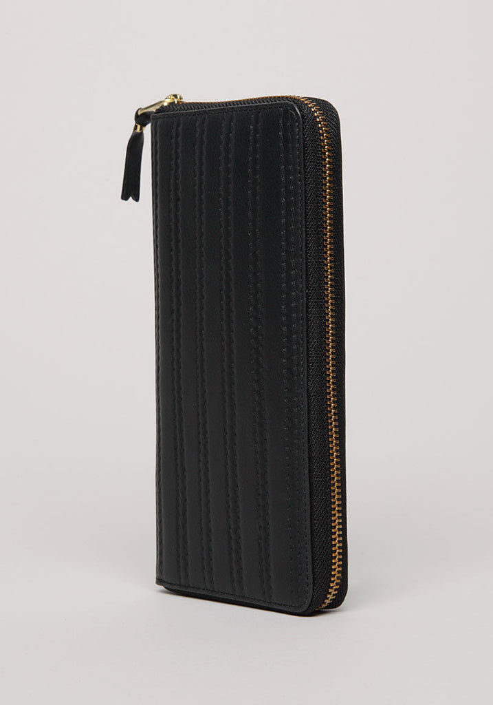 Long Embossed Zip Wallet