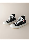 High-Top Canvas Sneaker