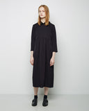 Velvet Round Collar Dress