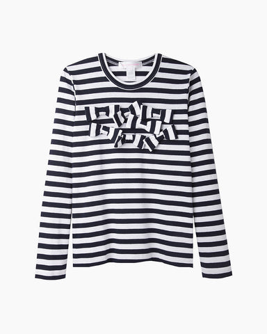Breton Stripe Bow Tee