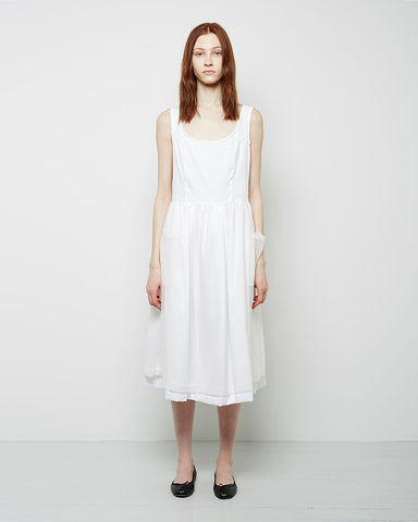 Cotton Batiste Apron Dress