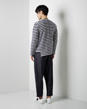 Asymmetrical Stripe Longsleeve T-Shirt