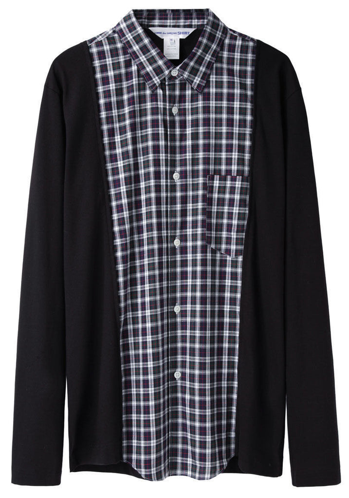 Cardigan Combo Shirt