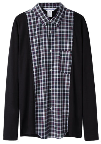 Cardigan Combo Shirt