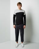 Colorblocked Longsleeve T-Shirt