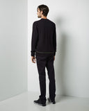 Contrast Trim Cardigan