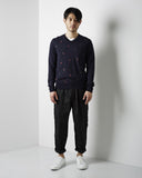 Embroidered Clover Pullover