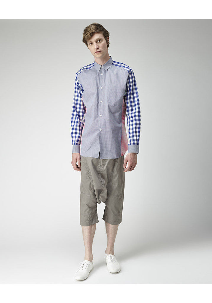 Mixed Check Shirt